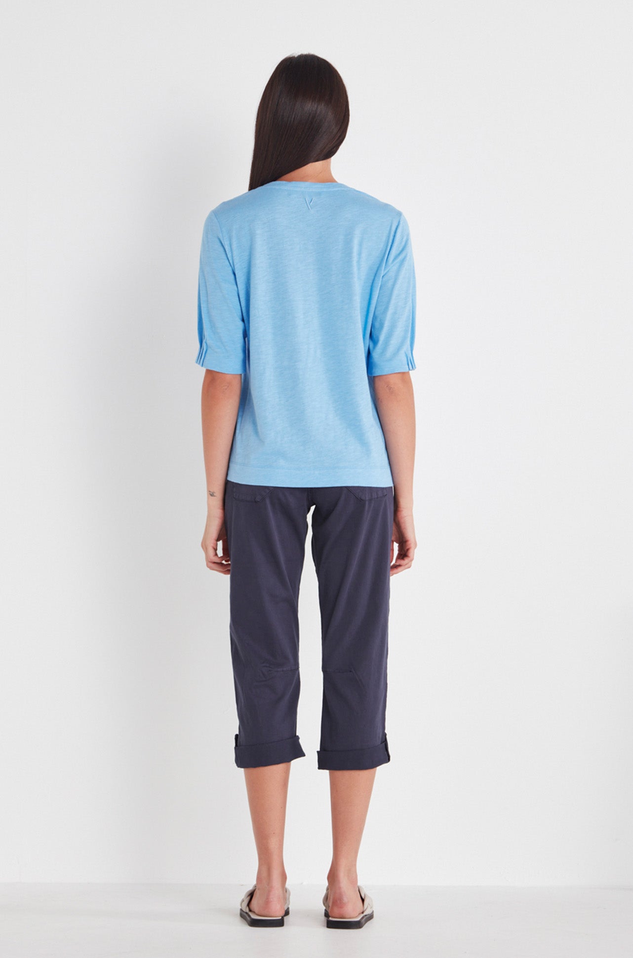Verge - Reserve Capri Pant in Ink