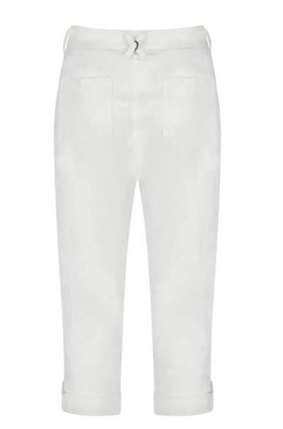 Verge - Reserve Capri Pant in White