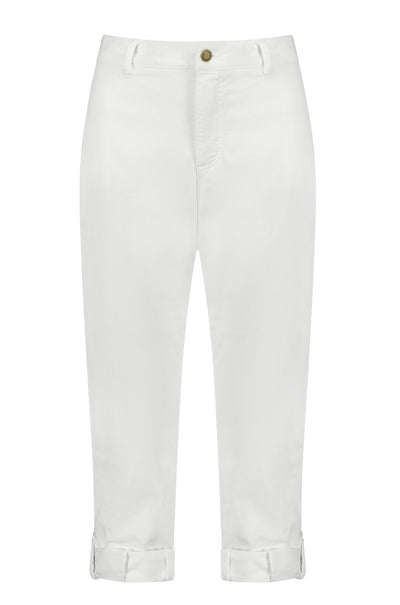Verge - Reserve Capri Pant in White
