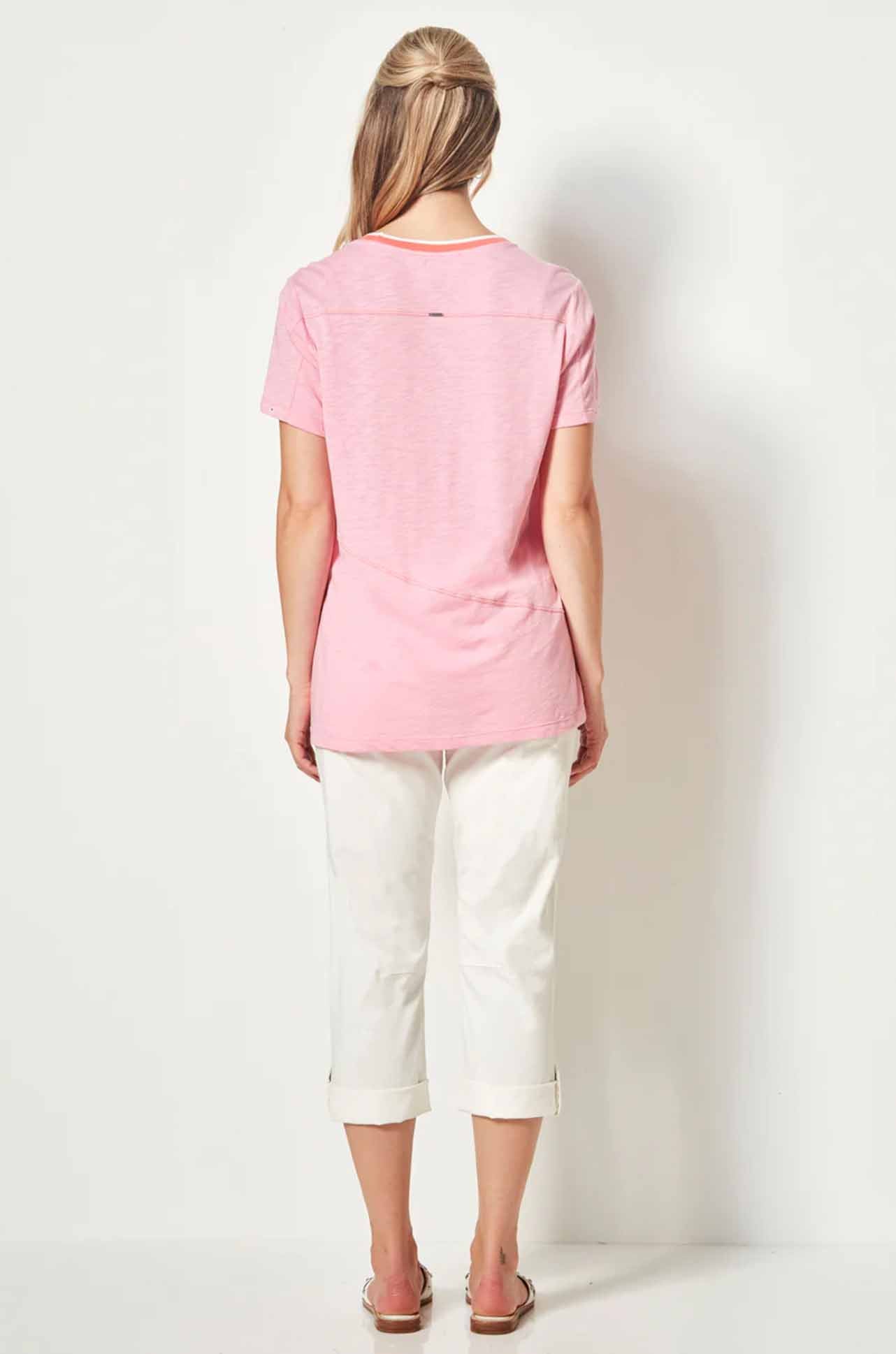 Verge - Reserve Capri Pant in White