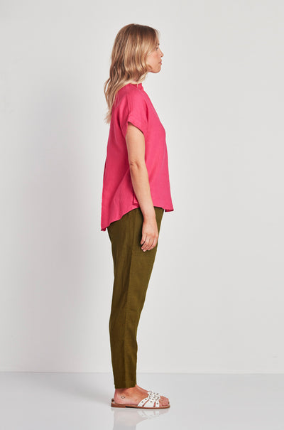 Verge - Rhyme Shirt in Fuchsia