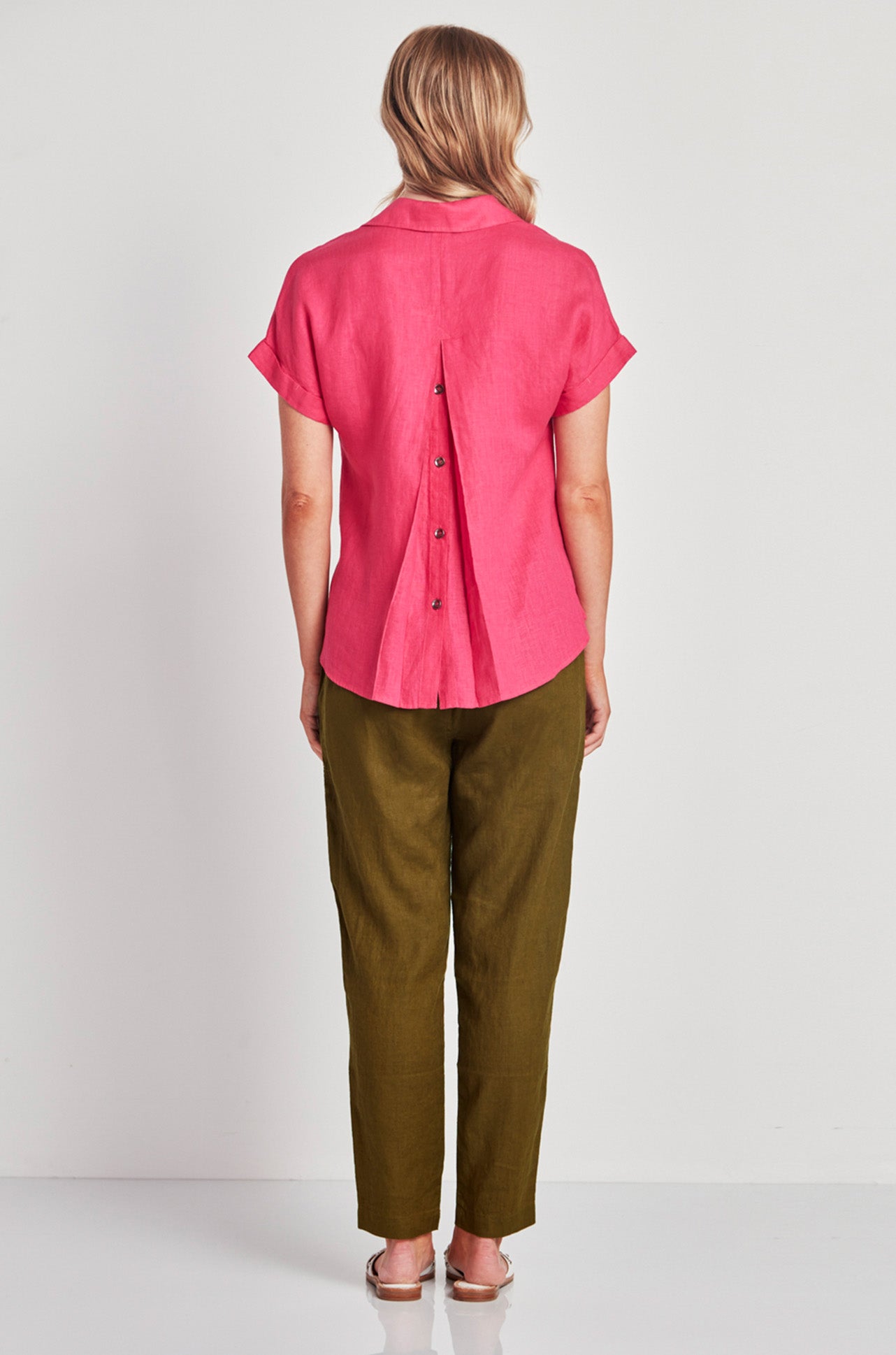 Verge - Rhyme Shirt in Fuchsia