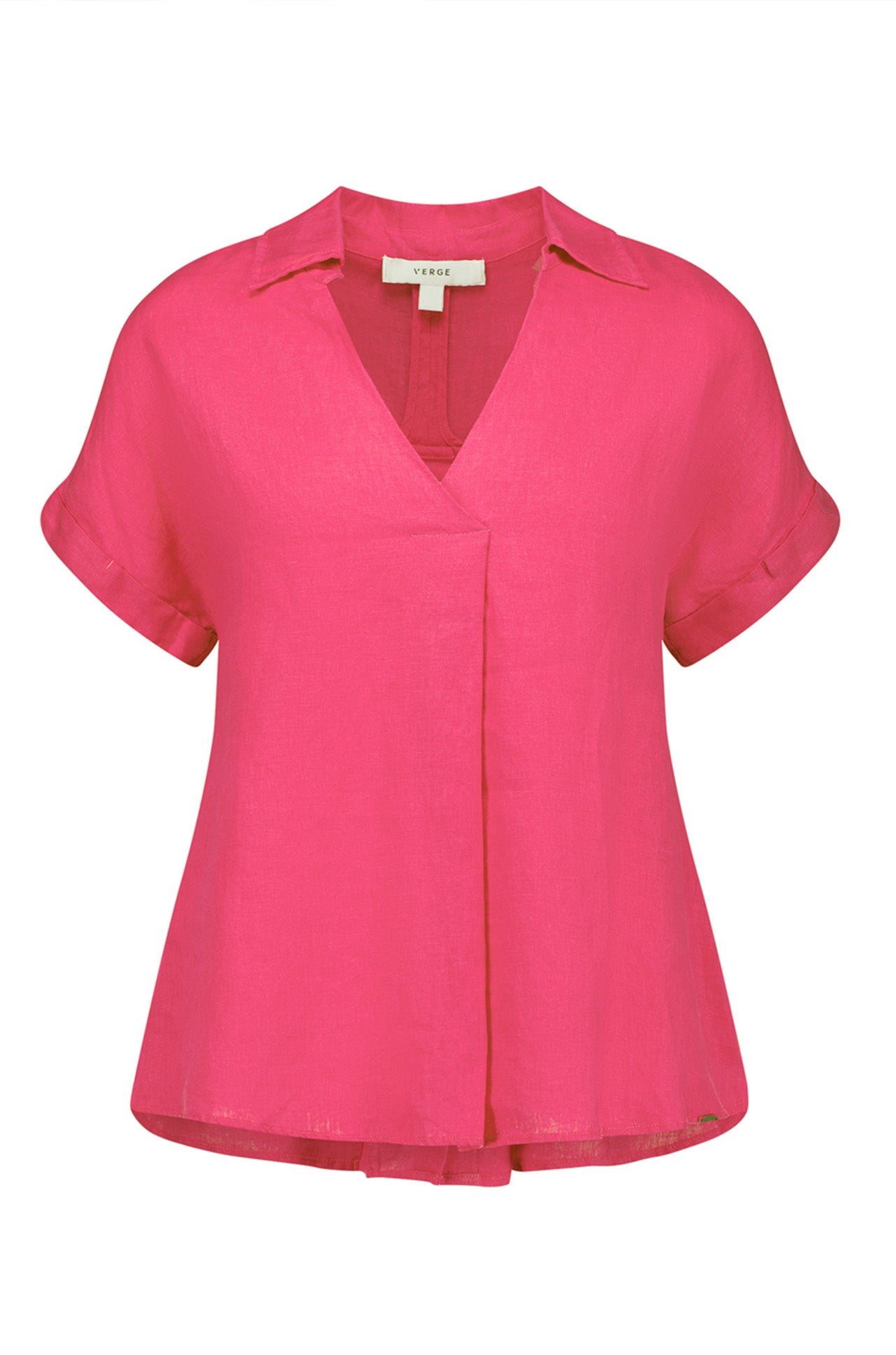 Verge - Rhyme Shirt in Fuchsia