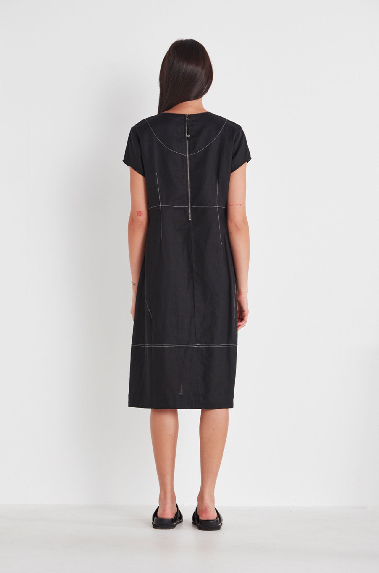 Verge - Ria Dress in Black