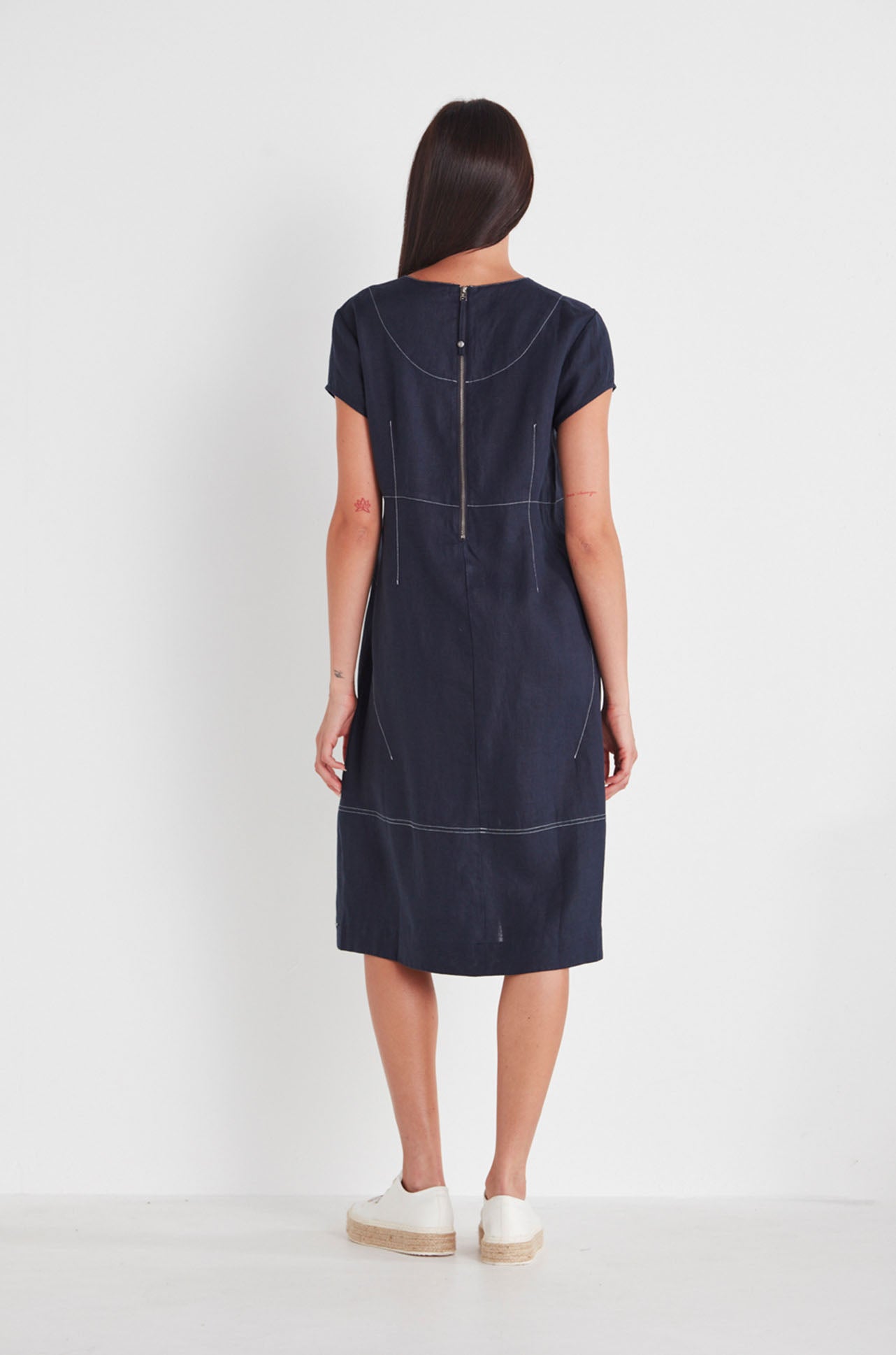 Verge - Ria Dress in Ink