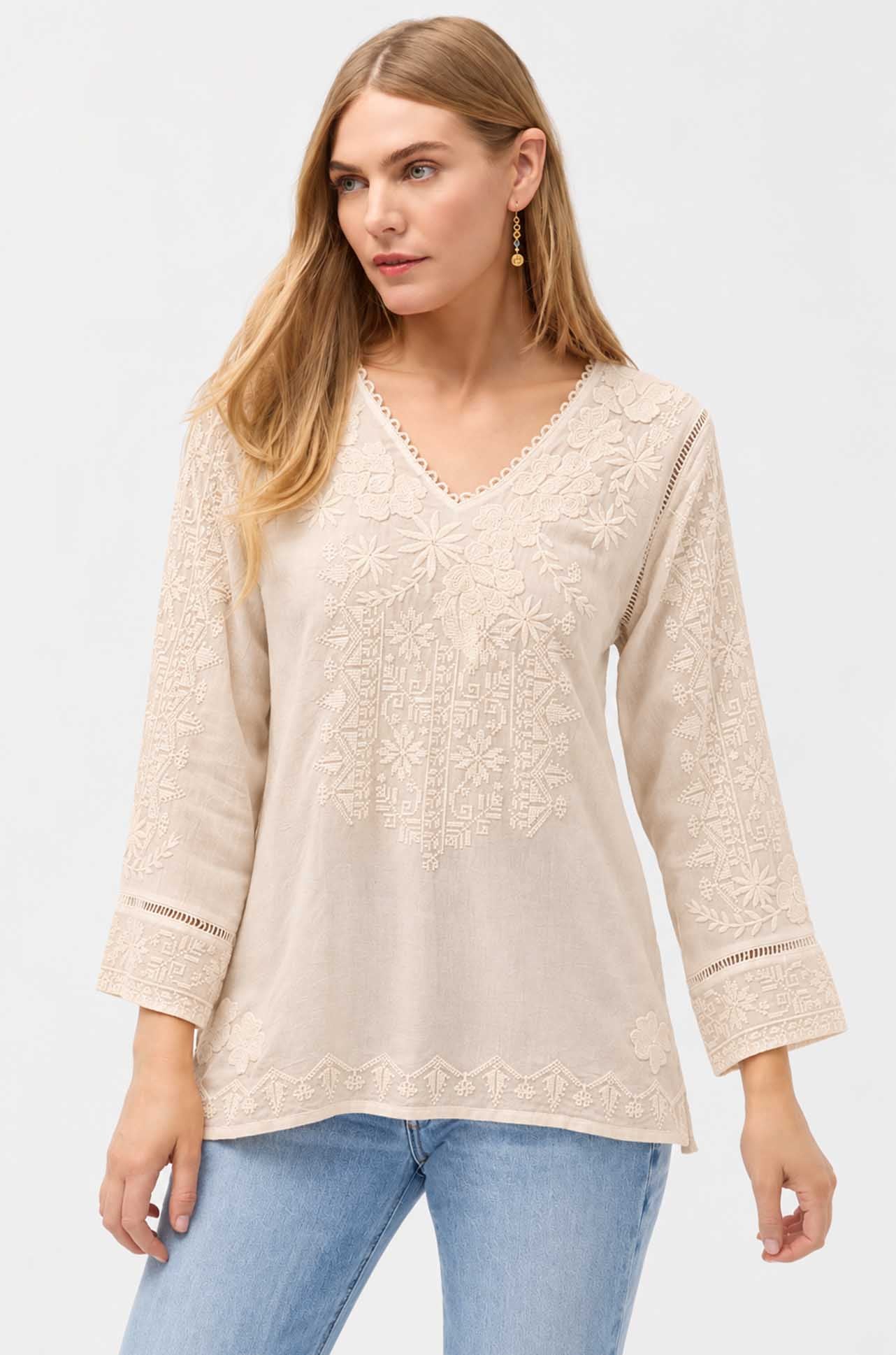 Johnny Was - Riveda Tonal Blouse