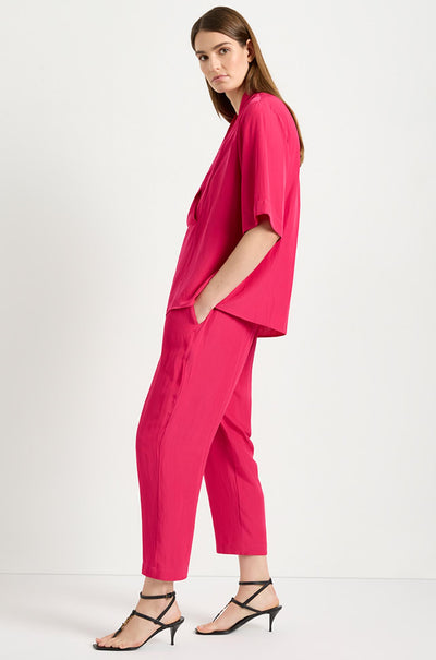 Mela Purdie - Soft Capri in Cerise Mache