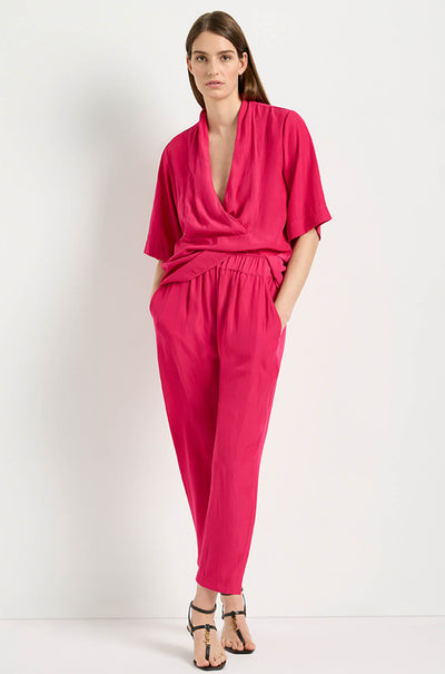 Mela Purdie - Soft Capri in Cerise Mache