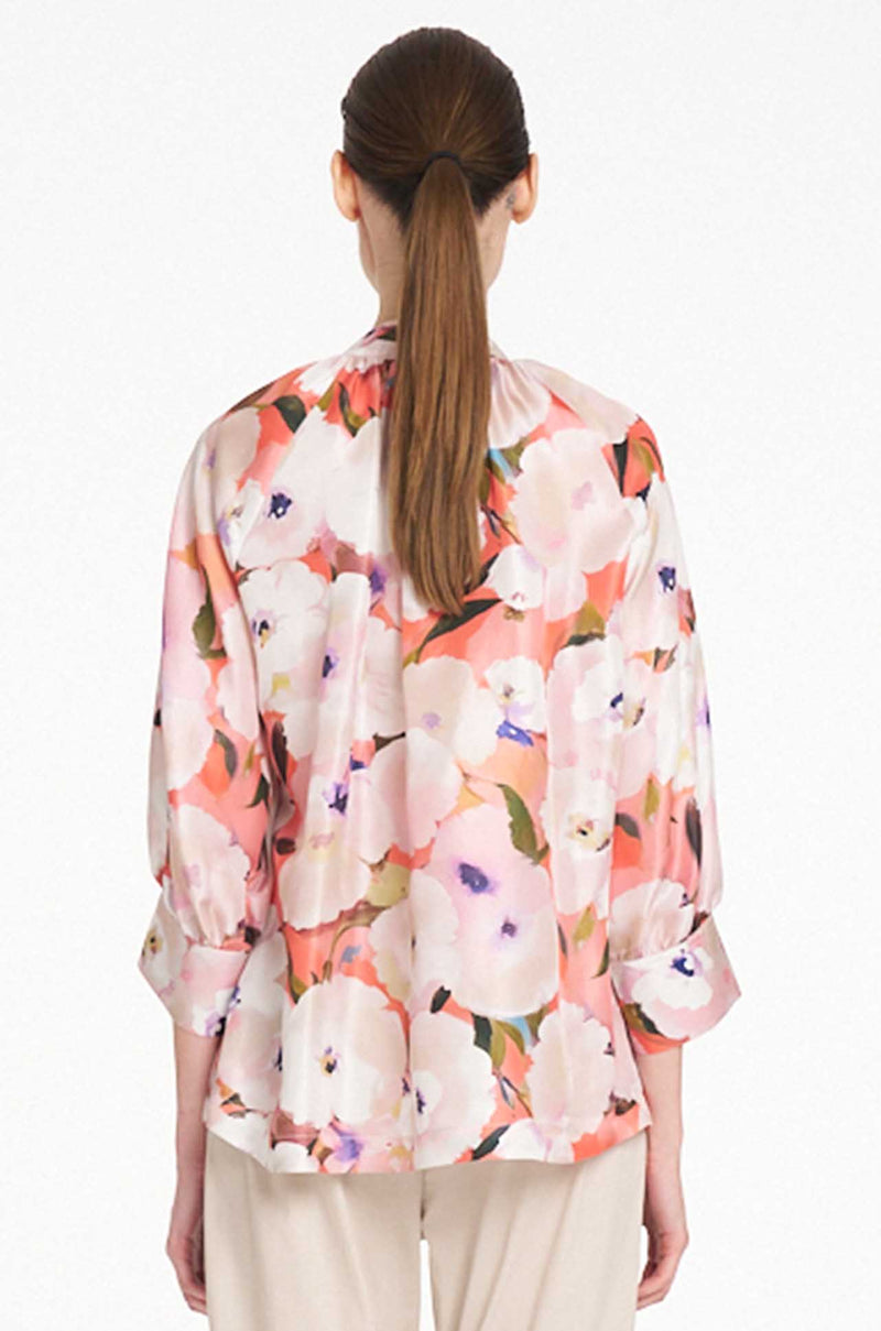 Mela Purdie - Roman Shirt in Poppy Chintz