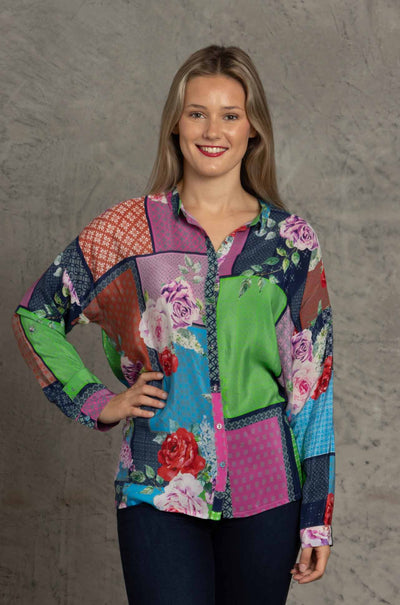 Johnny Was - Rose Seline Button Down
