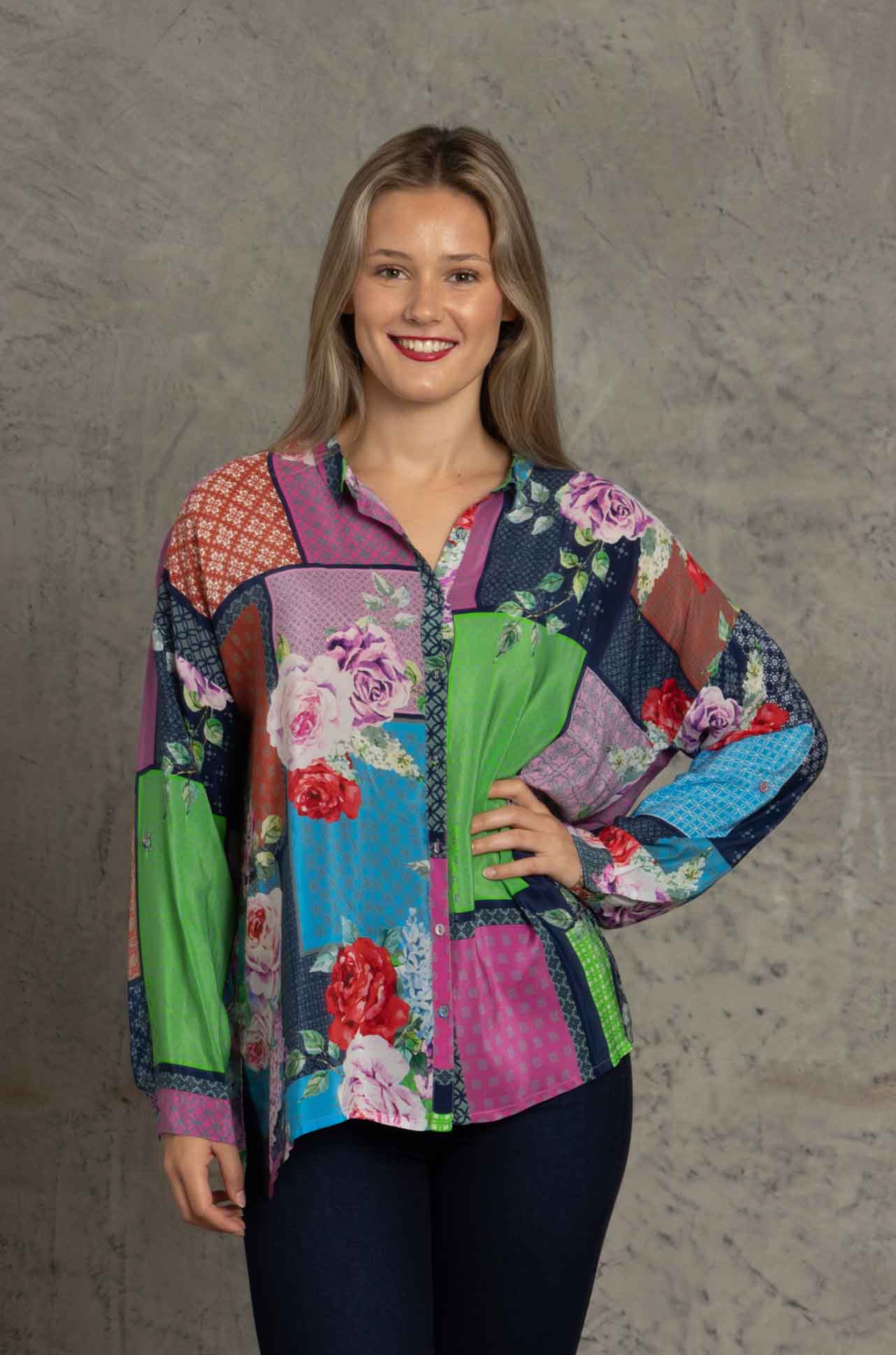 Johnny Was - Rose Seline Button Down