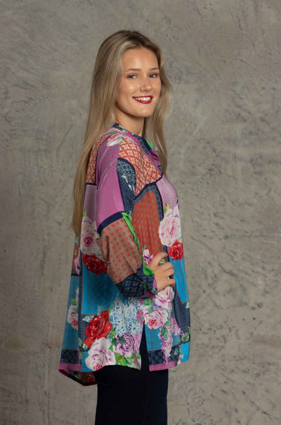 Johnny Was - Rose Seline Button Down