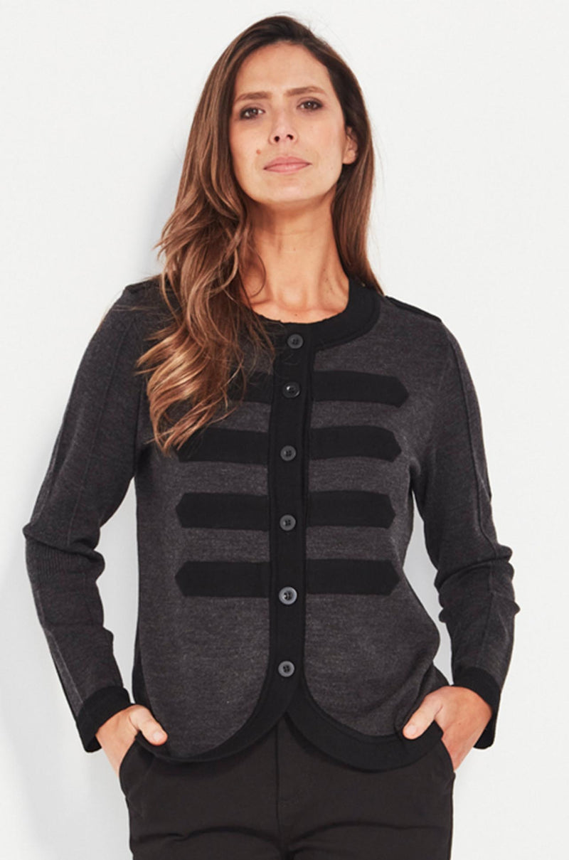 Verge - Royal Cardi in Graphite