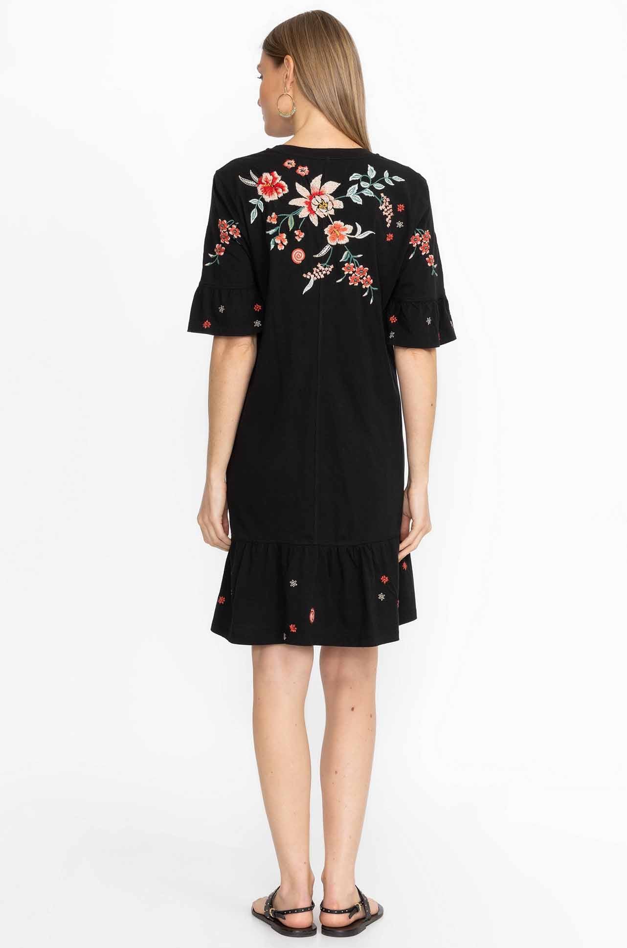 Johnny Was - Andrean Ruffle Sleeve Knit Dress