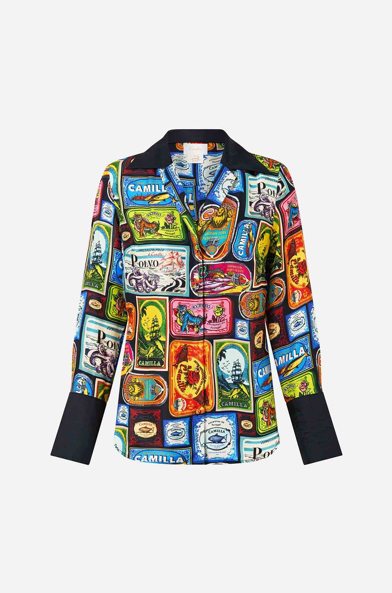 Camilla - Sal Do Mar Pyjama Shirt