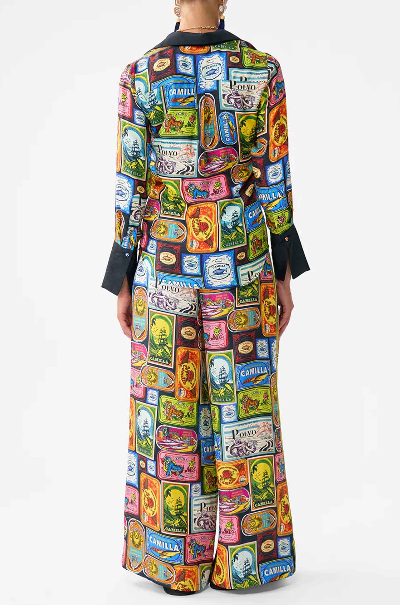 Camilla - Sal Do Mar Pyjama Shirt