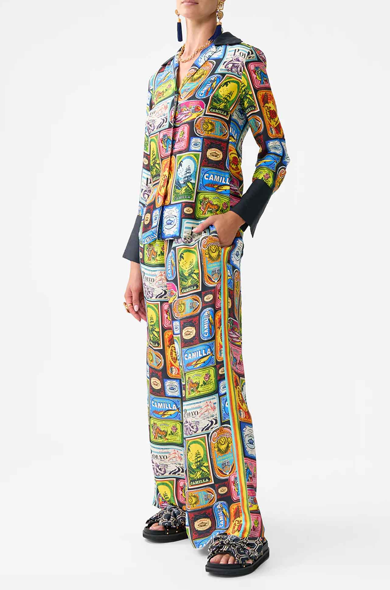 Camilla - Sal Do Mar Pyjama Shirt
