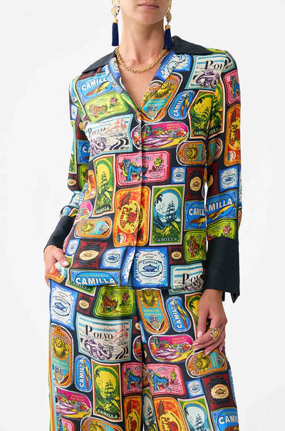 Camilla - Sal Do Mar Pyjama Shirt