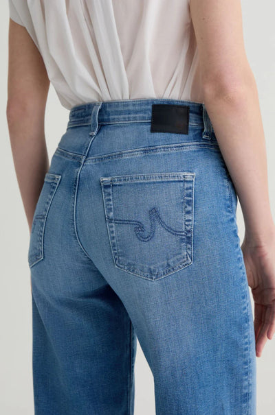 AG Jeans - Saige Wide Leg Crop Jean in Oceanic