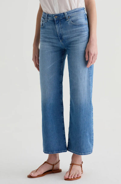 AG Jeans - Saige Wide Leg Crop Jean in Oceanic