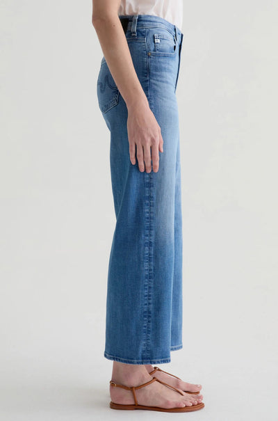 AG Jeans - Saige Wide Leg Crop Jean in Oceanic