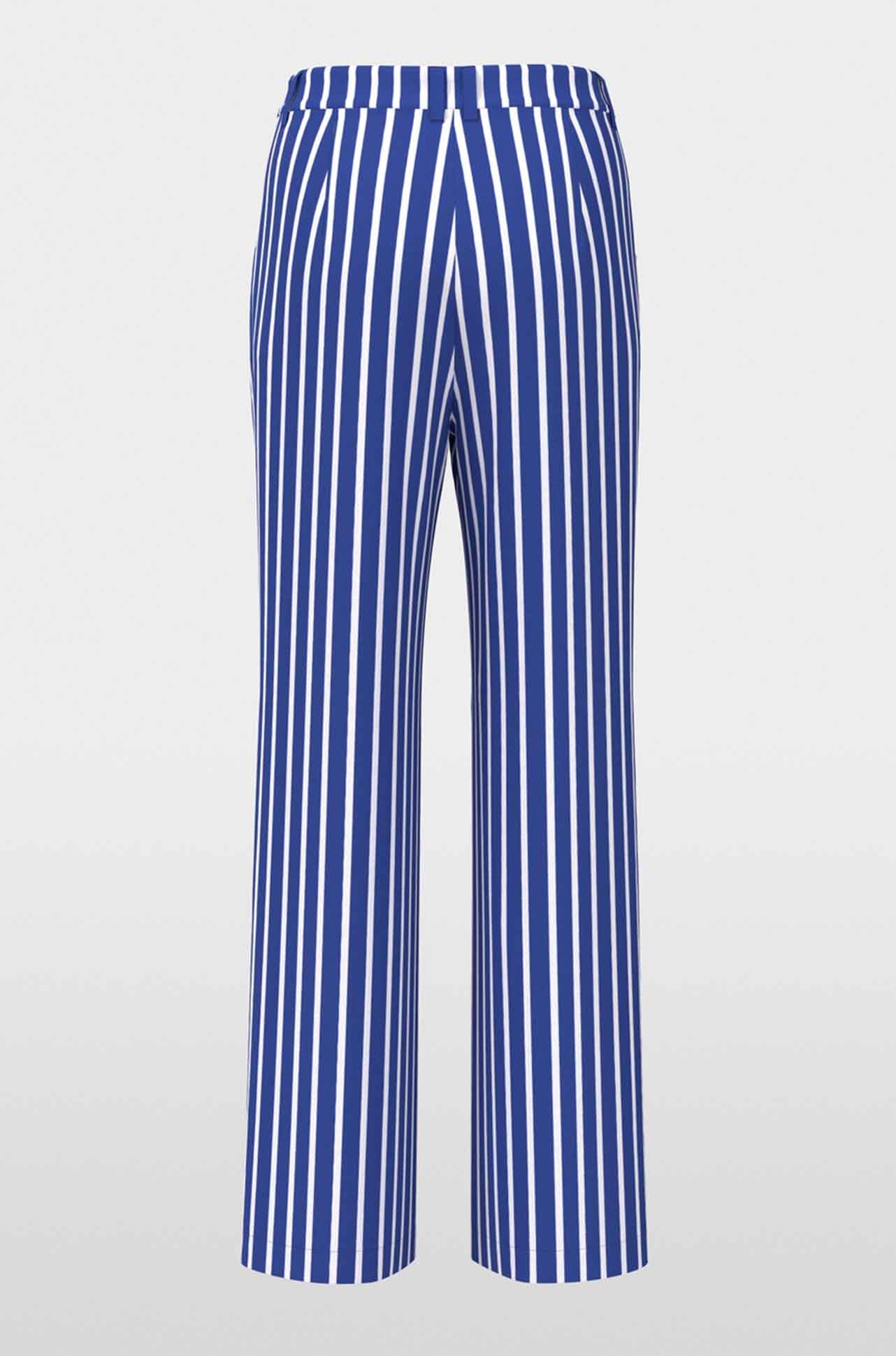 Marc Cain - Summer Flash Wasco Trousers w/ Striped Pattern
