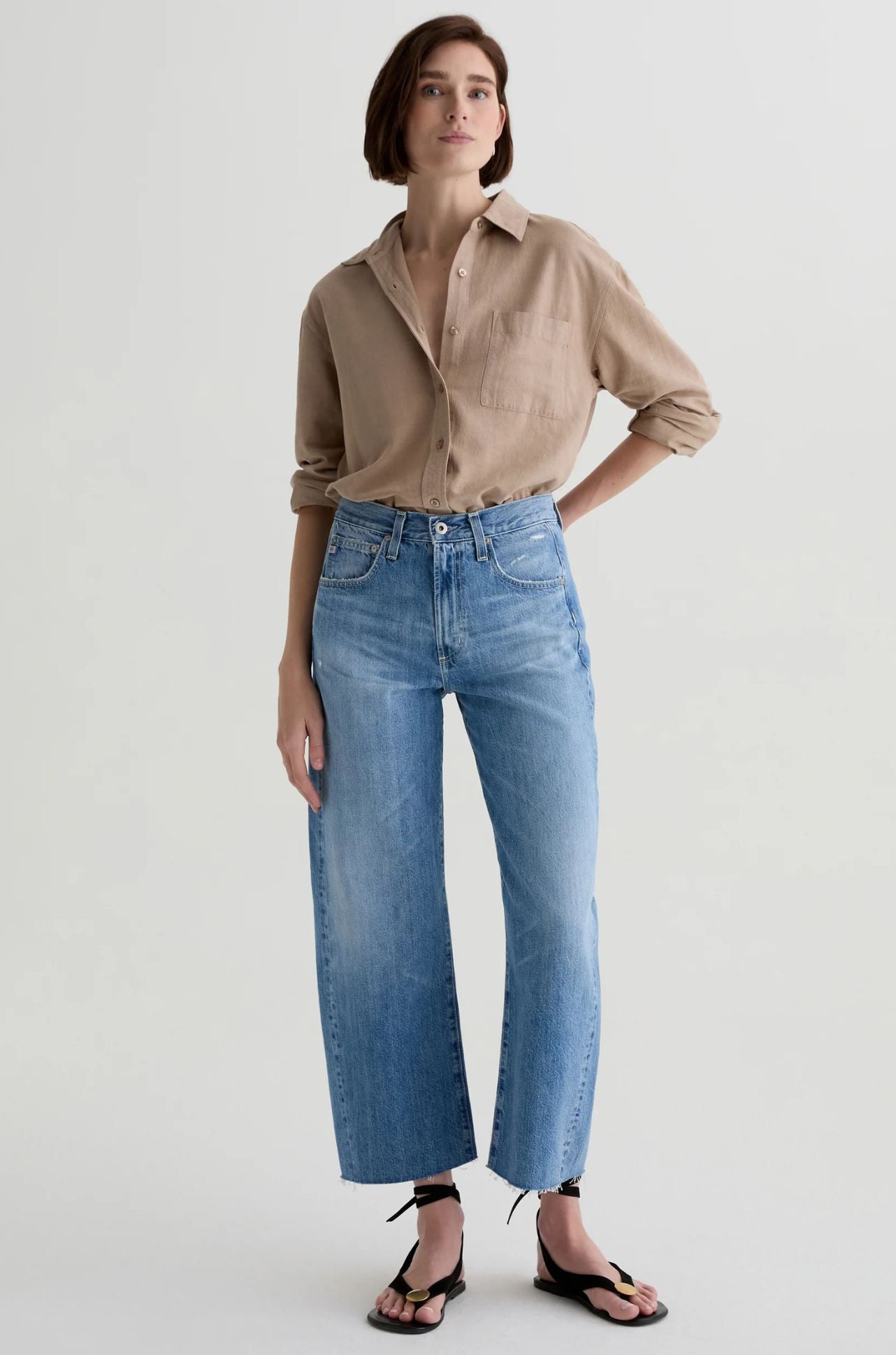 AG Jeans - Hattie Crop Jean in 17 Years Divergent