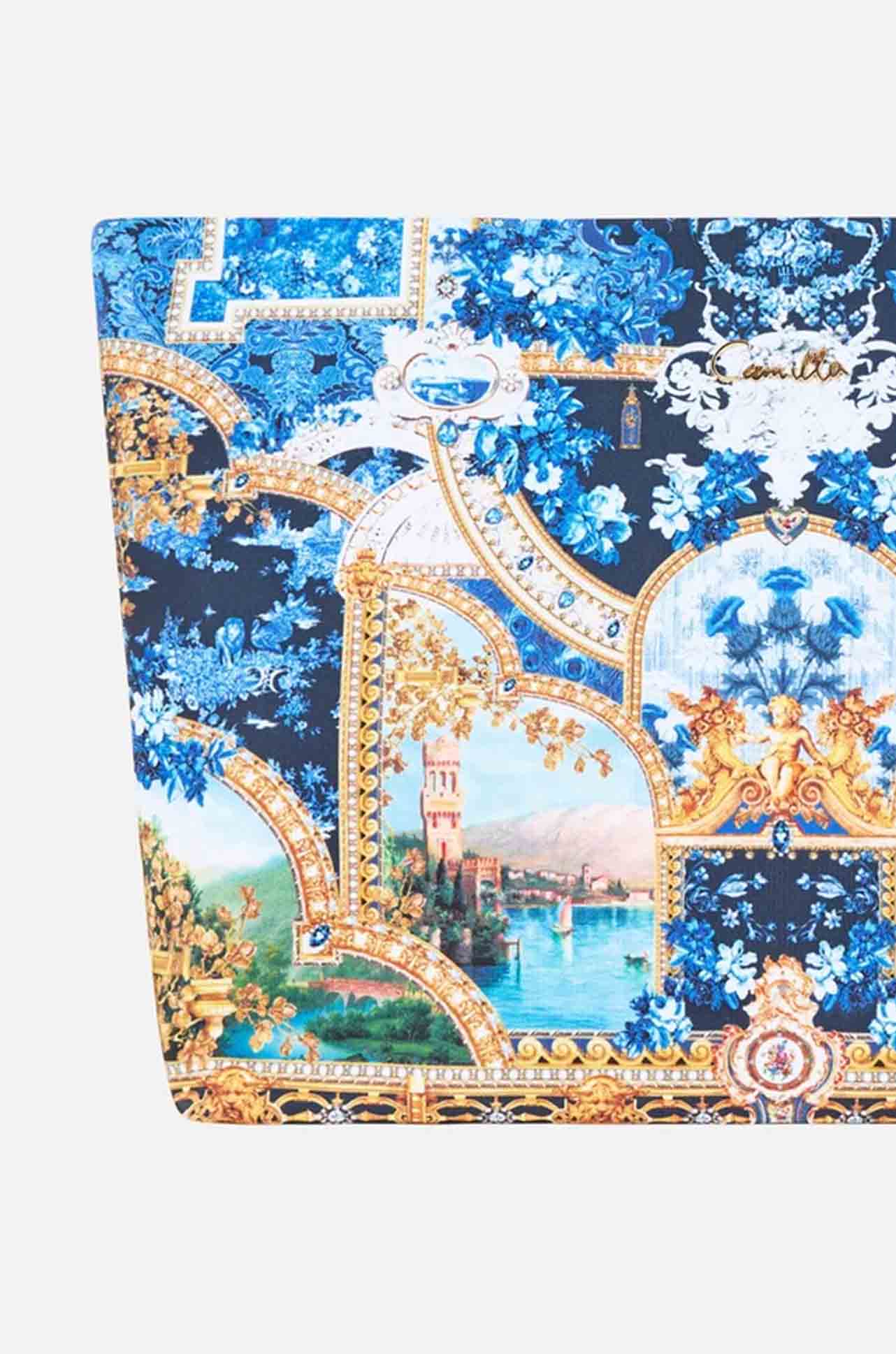 Camilla - Sweet Sacré Bleu Large Makeup Clutch