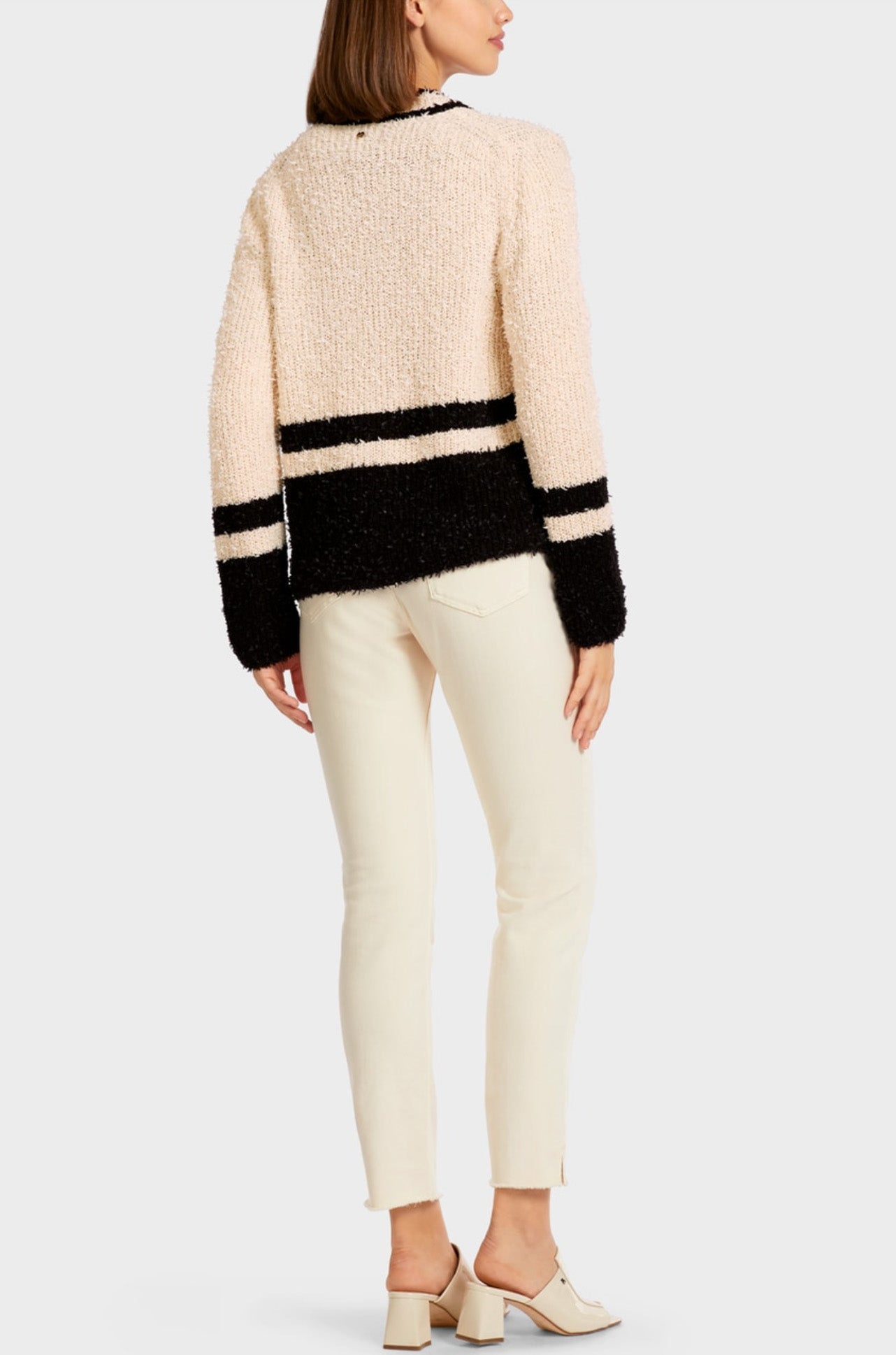 Marc Cain - Stripe Knit Cardigan