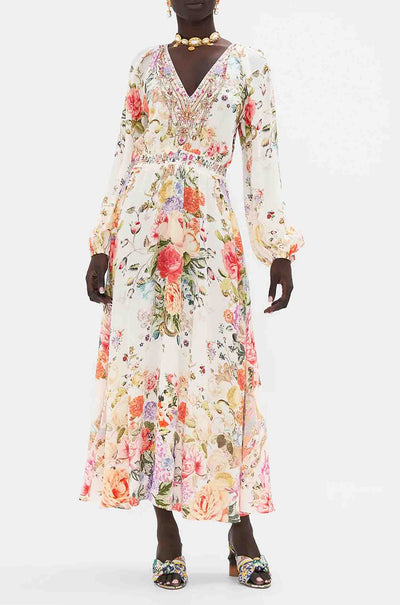 Camilla - Sew Yesterday Raglan Shirred Waist Dress