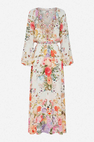 Camilla - Sew Yesterday Raglan Shirred Waist Dress