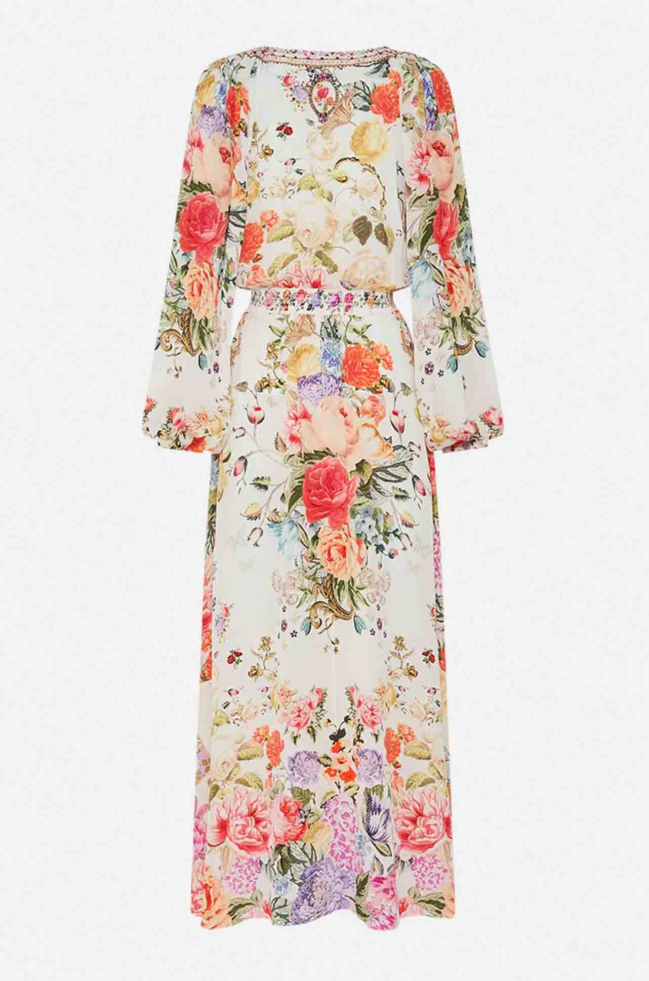Camilla - Sew Yesterday Raglan Shirred Waist Dress