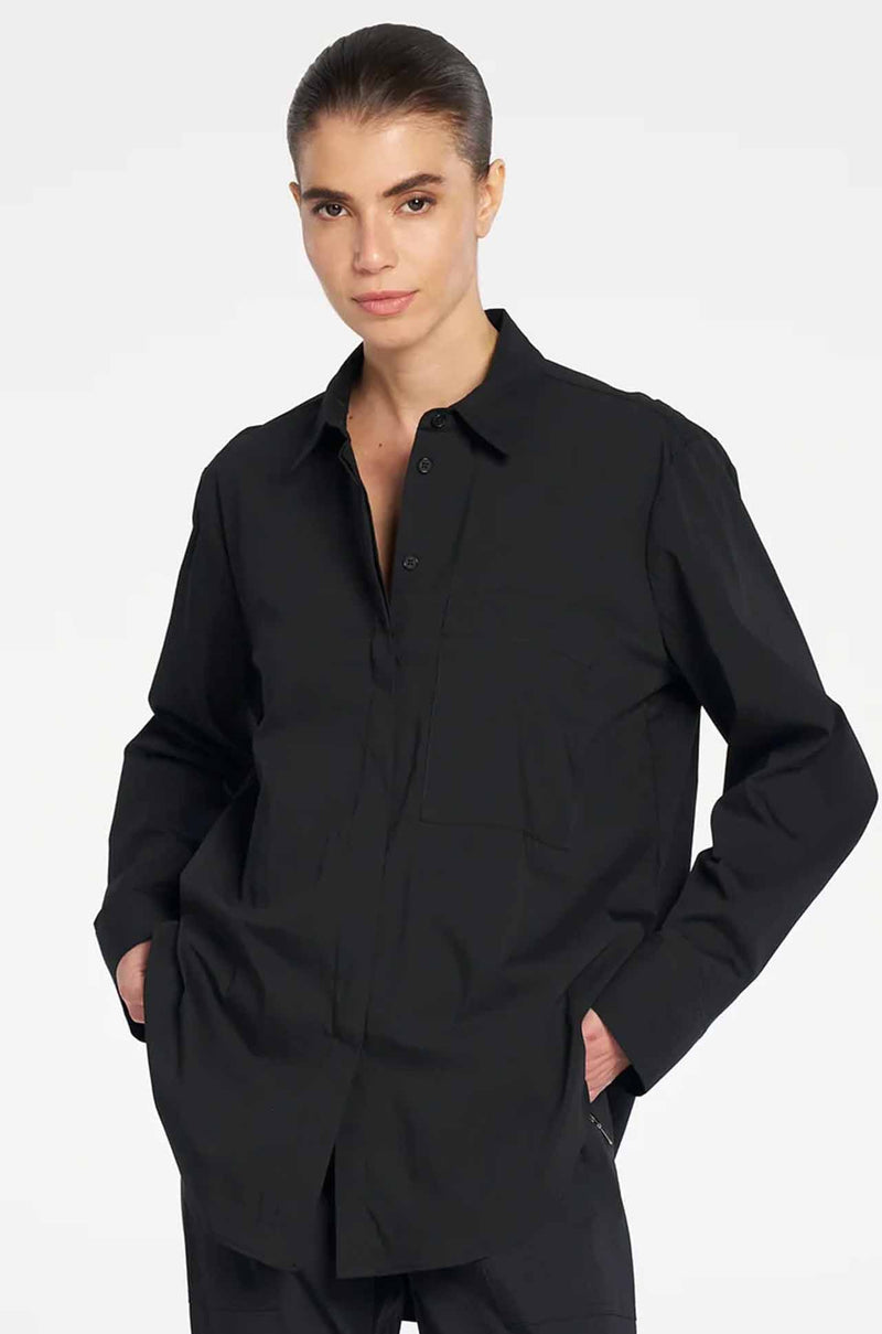 Mela Purdie - Saville Shirt in Microprene