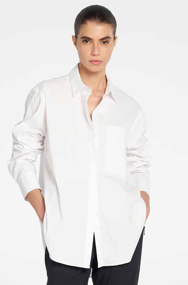 Mela Purdie - Saville Shirt in Microprene