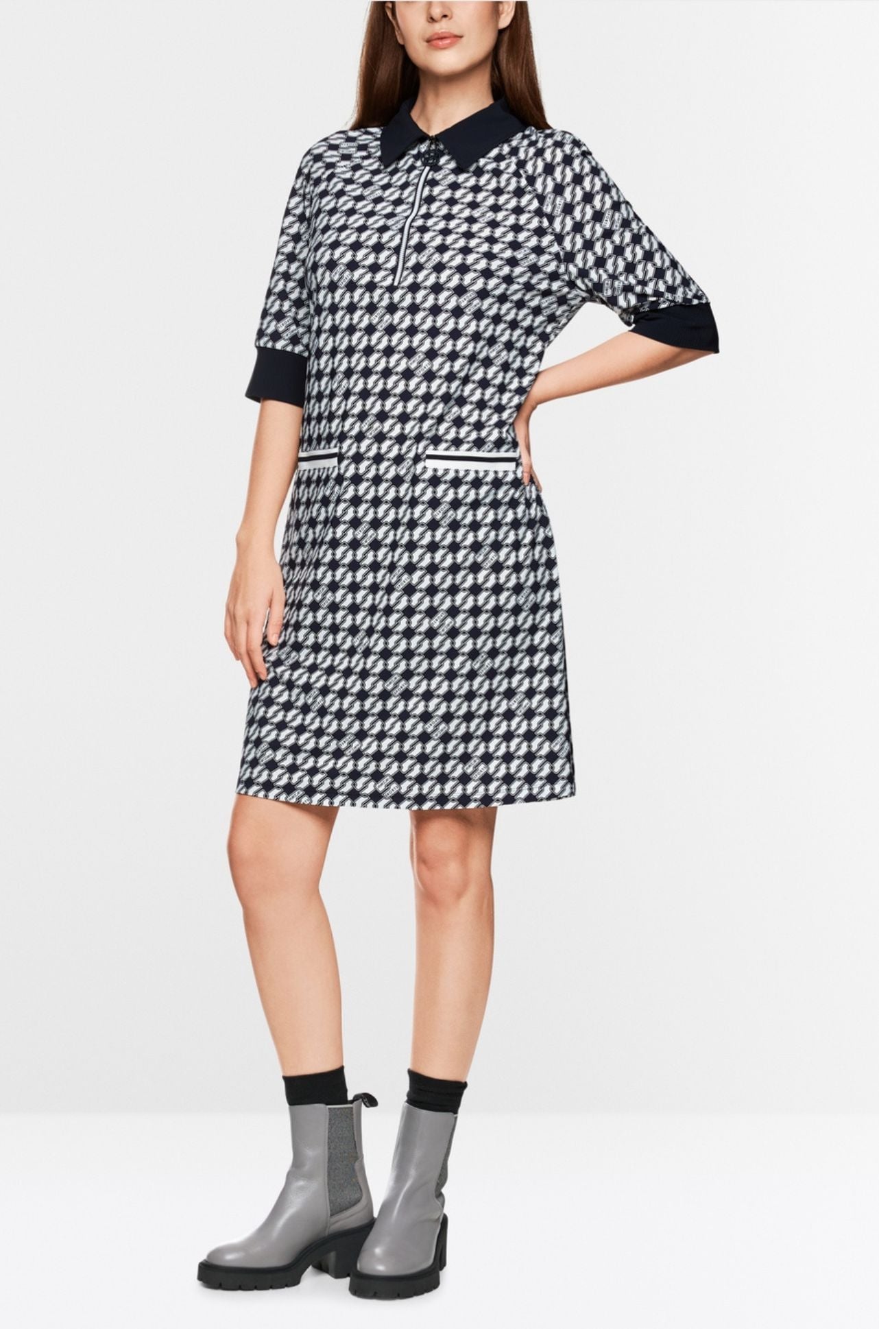Marc Cain - Scuba Jersey Print Dress