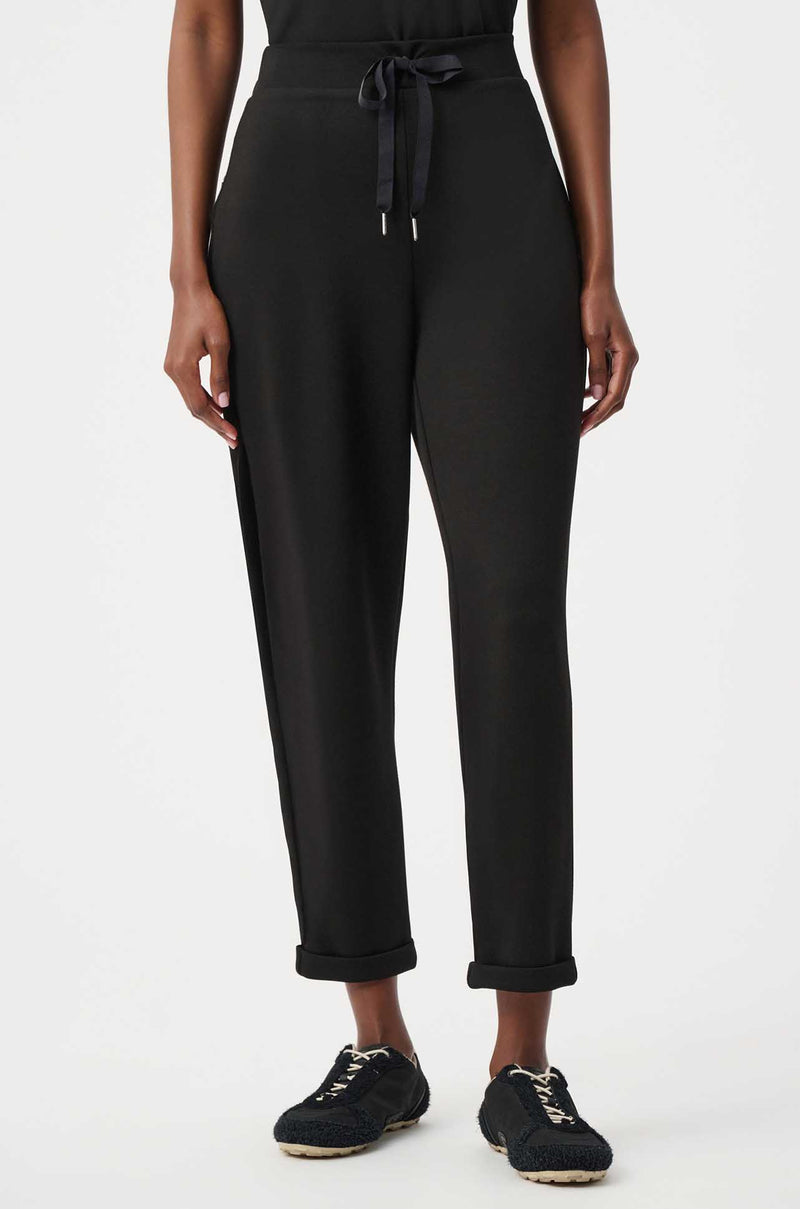 Joseph Ribkoff - Scuba Jersey Pull-On Jogger Pants With Drawstring Waist