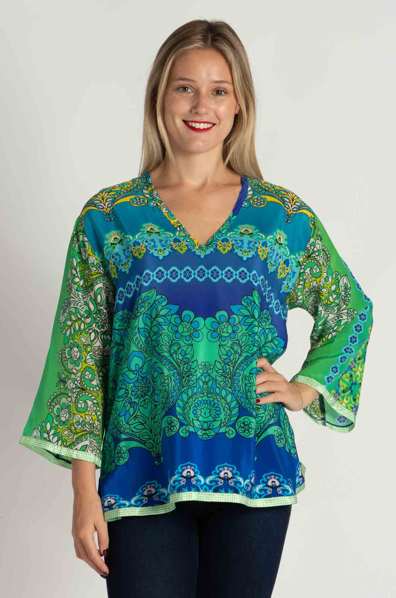 Johnny Was - Semere Blouse in Diomedes