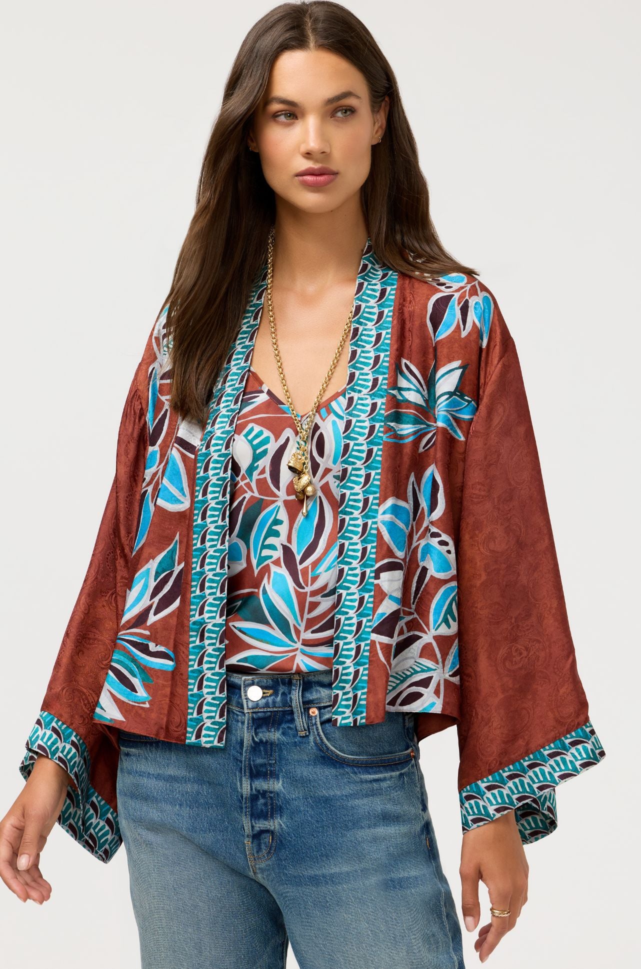 Johnny Was - Shakri Short Kimono