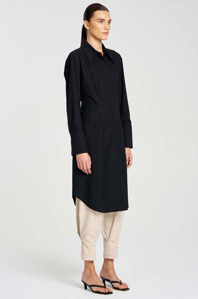 Mela Purdie - Shaped Shirt Dress in Powder Weave