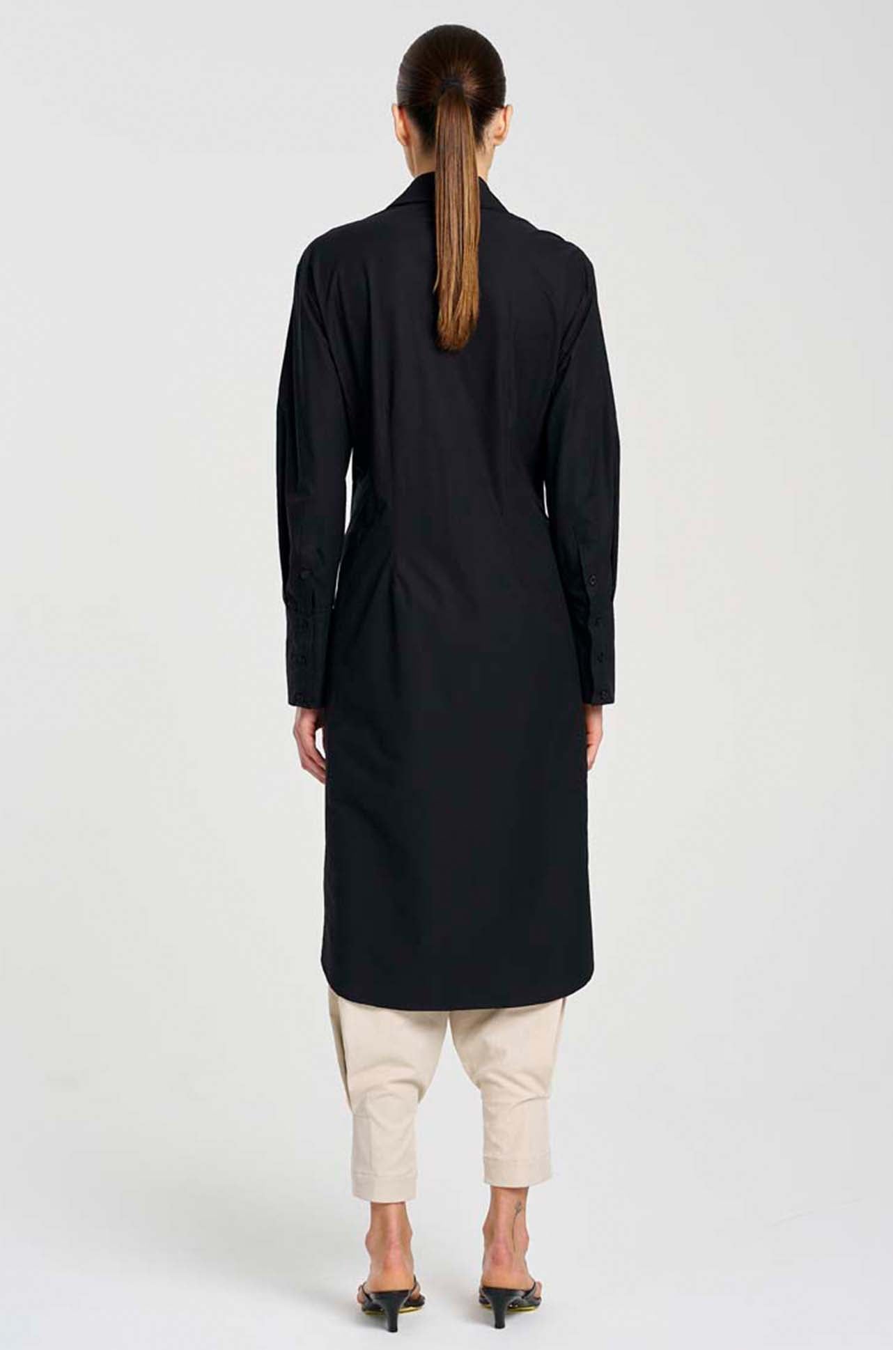Mela Purdie - Shaped Shirt Dress in Powder Weave