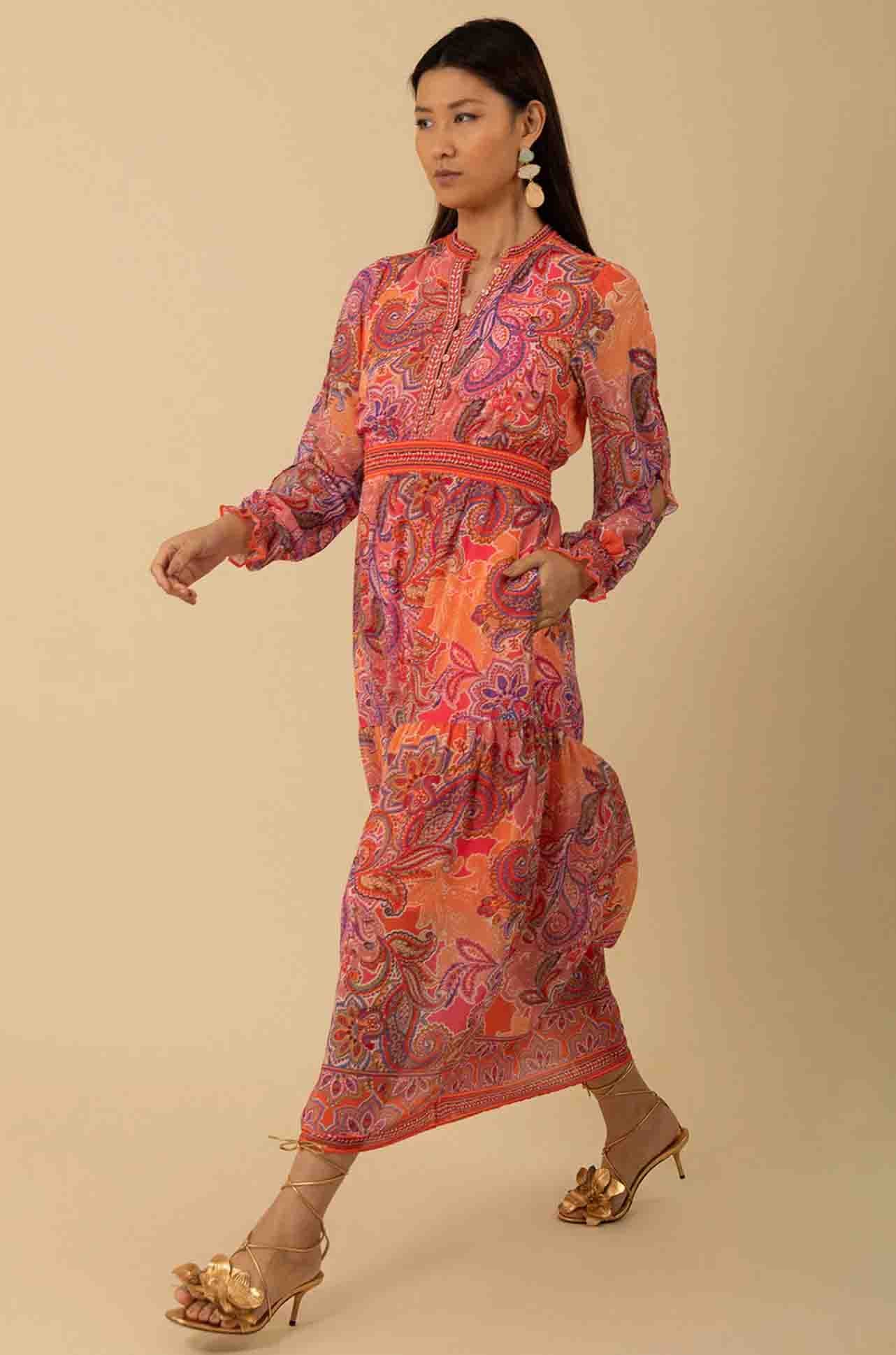 Hale Bob - Shelby Long Sleeve Dress