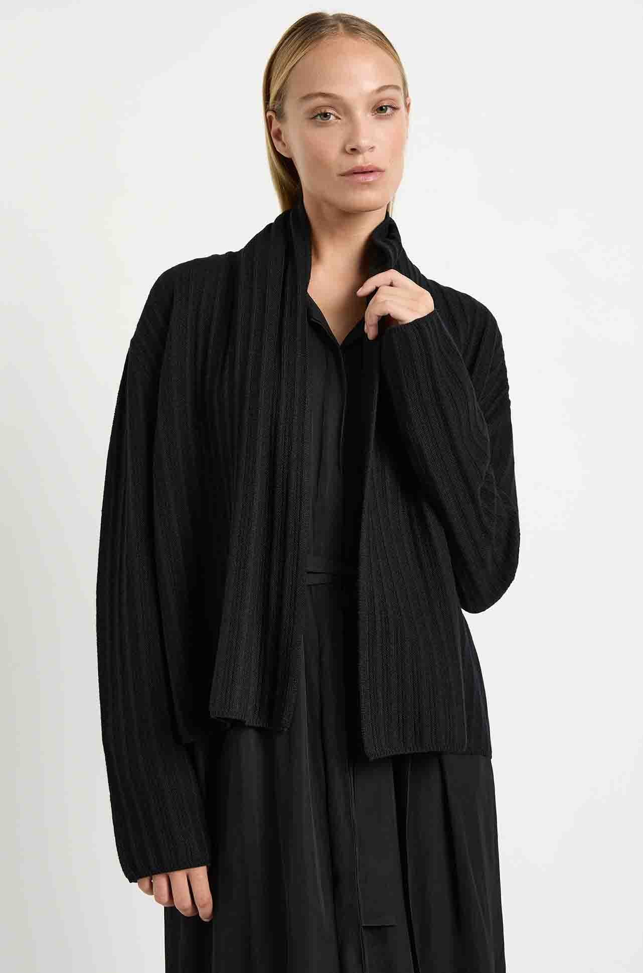 Mela Purdie - Shrug Jacket in Super Fine Merino