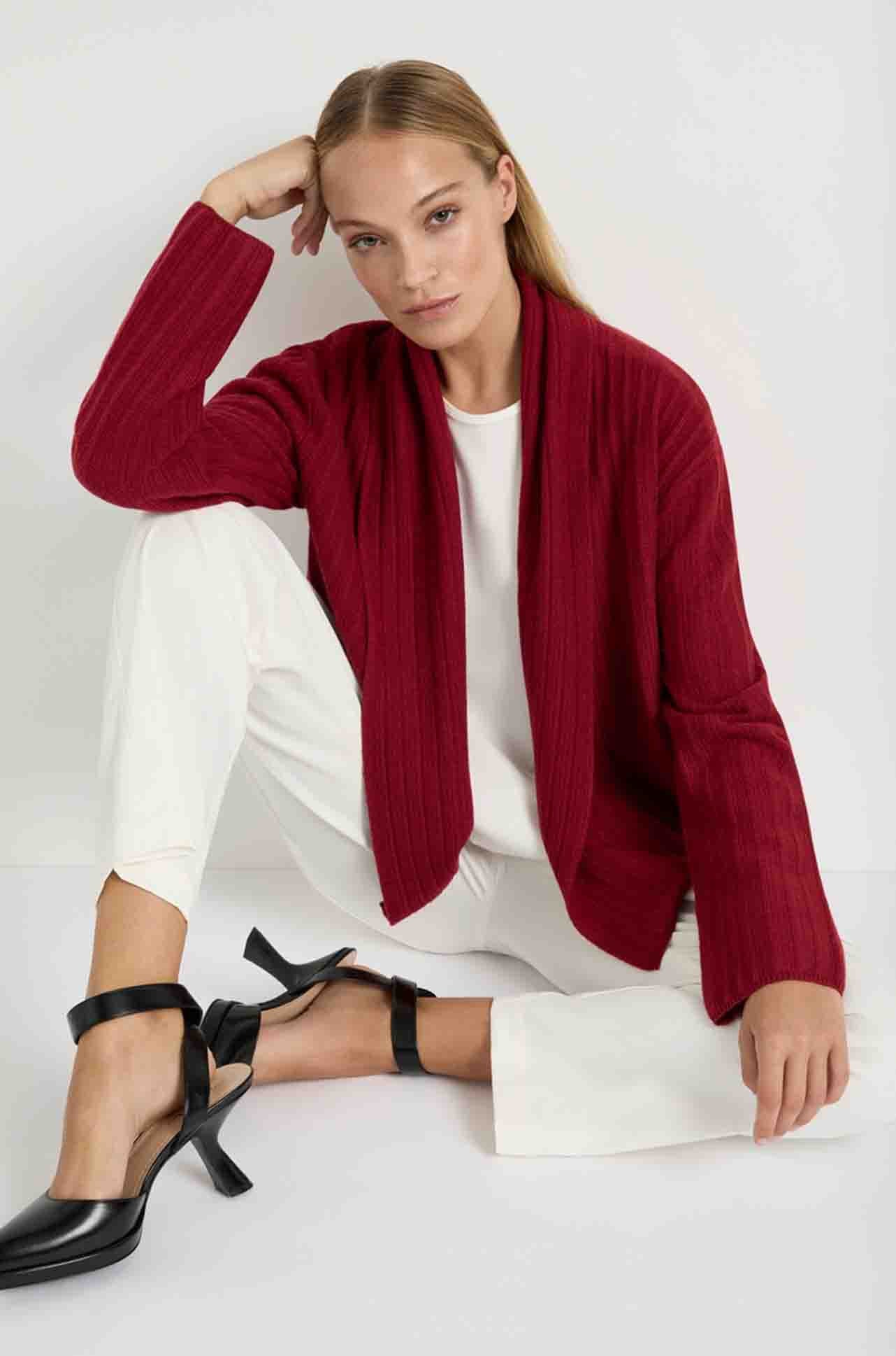 Mela Purdie - Shrug Jacket in Super Fine Merino