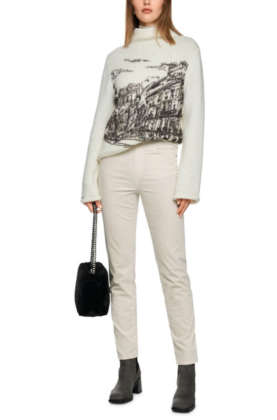 Marc Cain - Siena Slip on Trousers in Velvet