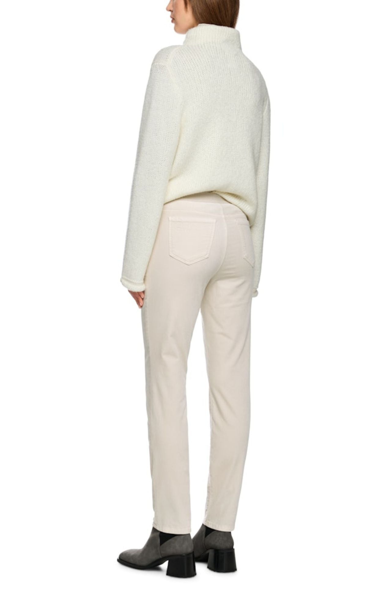 Marc Cain - Siena Slip on Trousers in Velvet