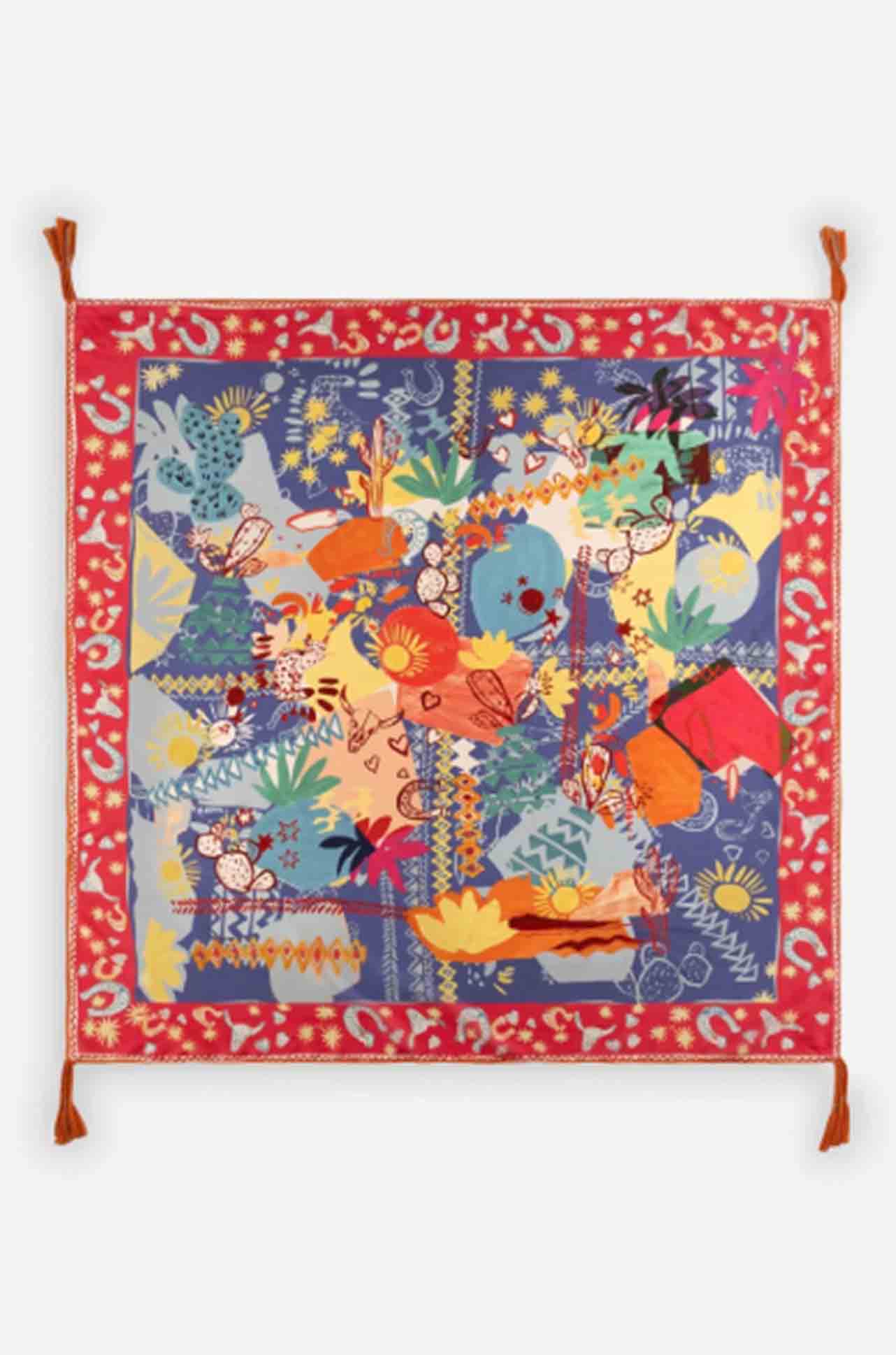 Johnny Was - Silk Scarf in Liberty Scarf Print