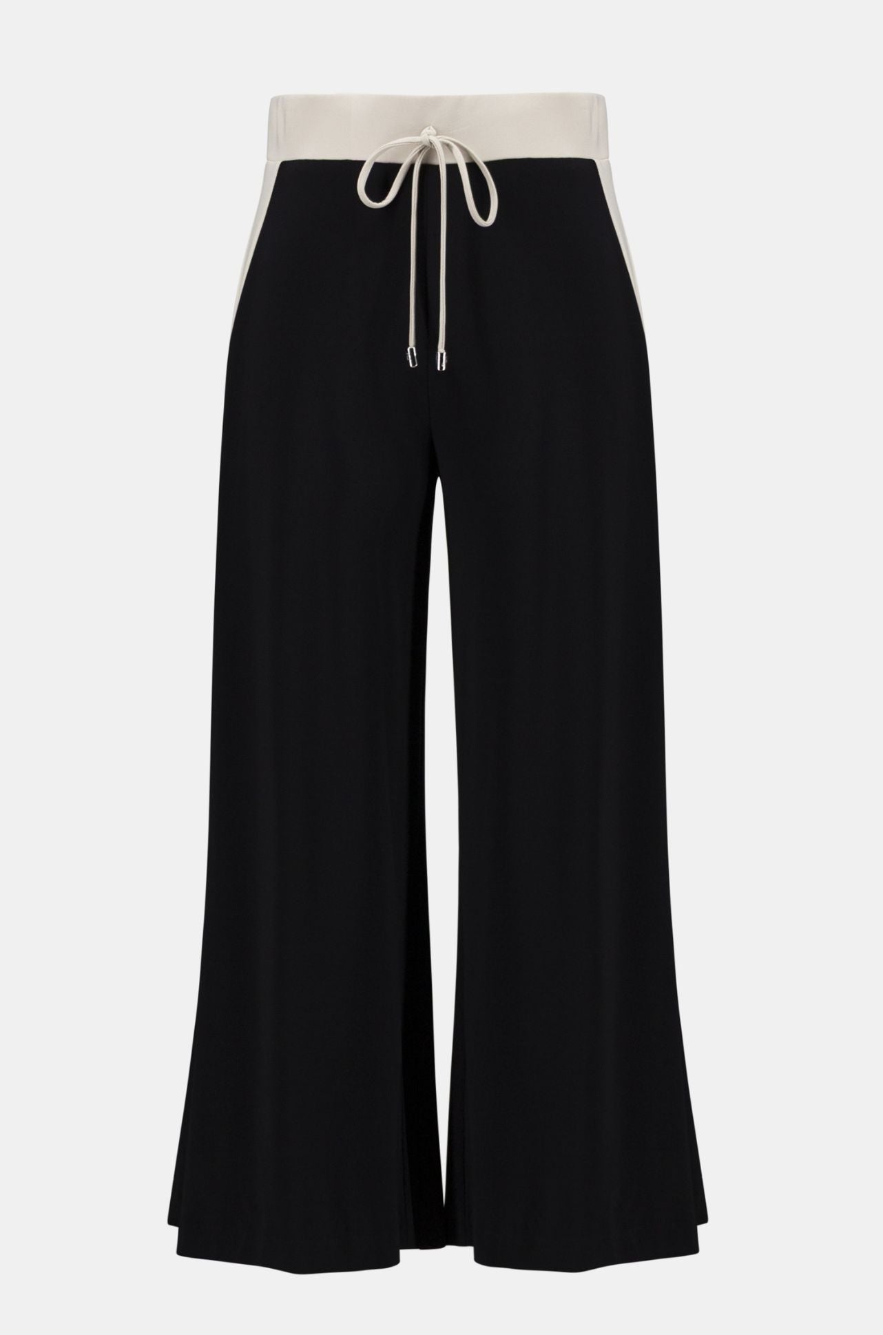 Joseph Ribkoff - Silky Knit Color Block Wide Leg Pull On Pants