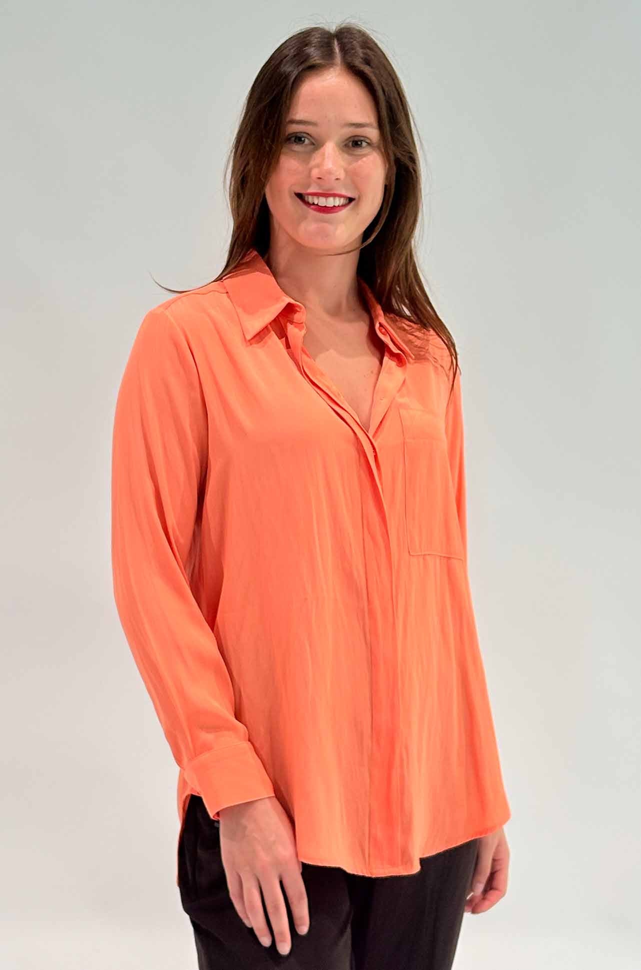 Mela Purdie - Single Pocket Shirt in Peel