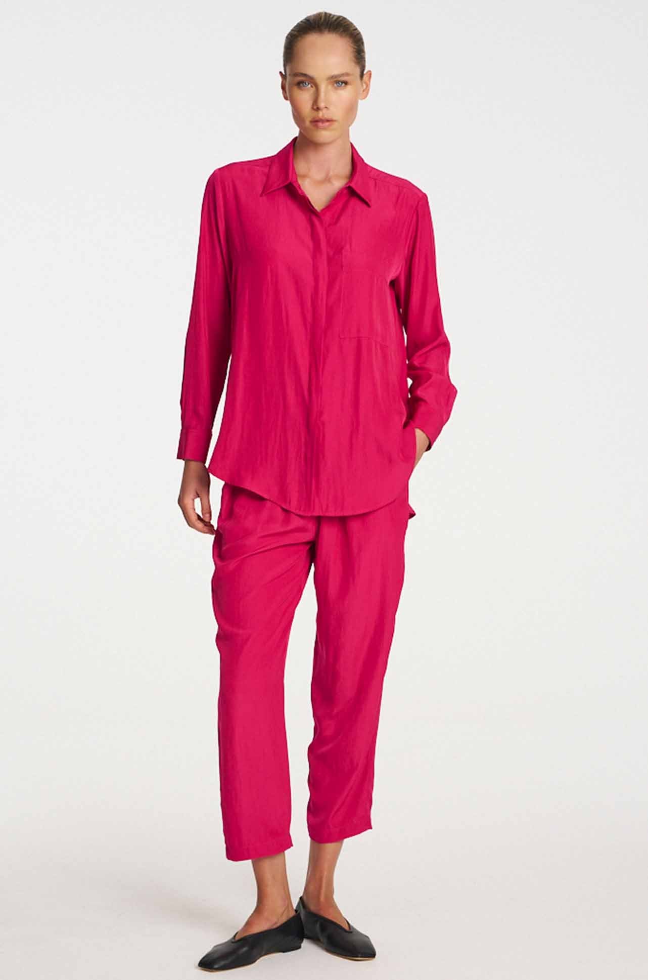 Mela Purdie - Soft Capri in Mache in Teaberry