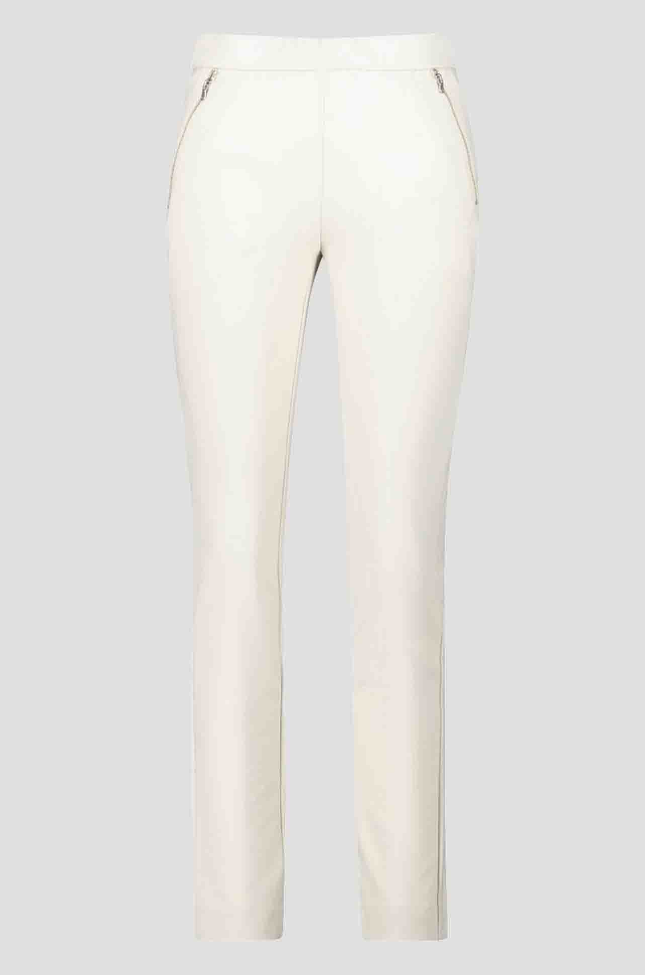Gardeur - Slim Stretch Pull On Pant w/ Zip Pockets in Sand